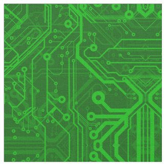 Circuit Board Fabric | Zazzle