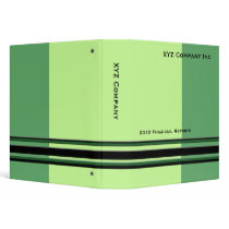 Green Professional binders