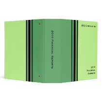 Green Professional binders