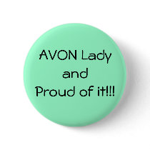 Green Proud Avon Button by tdunich Green Proud Avon Button