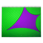 Green & Purple Calendar (July 2010 - June 2011)