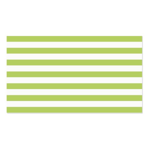 Green Purple Quatrefoil Monogram Stripes Pattern Business Card (back side)