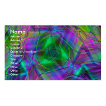 GREEN PURPLE SWIRLS FUN business cards by shayneemelissa GREEN PURPLE SWIRLS FUN business cards