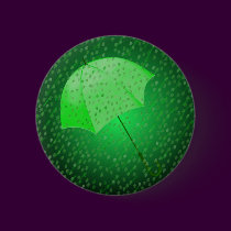 GREEN RAIN by SHARON SHARPE buttons