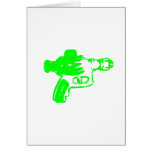 Green Raygun Card
