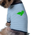 Green Raygun Pet Tee Shirt