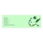 Green Reader Profile Cards Business Card