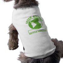 Green Recycle Academy Dog Clothing