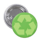Green Recycle Button