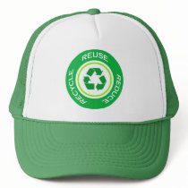 Green recycle - Cap hats by cycreation Green recycle - Cap hats