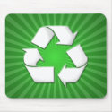 Green Recycle Mousepad 001