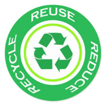 Green recycle - Sticker