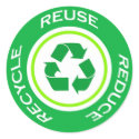 Green recycle - Sticker by cycreation Green recycle - Sticker