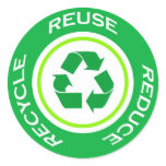Green recycle - Sticker