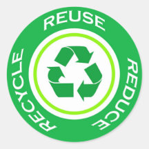 Green recycle - Sticker