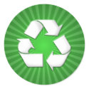 Green Recycle Stickers 001 by phantompanther Green Recycle Stickers 001