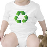 Green Recycle Symbol Tshirts