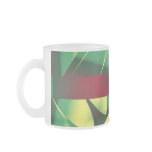Green Red Fractals Mug mugs