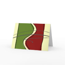 Green & Red (horizontal) cards