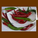 green&red pepper cards by VioDePhoto green&red pepper cards