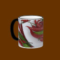 green&red pepper mugs by VioDePhoto green&red pepper mugs