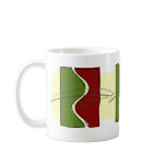 Green & Red (tryptich) Mugs