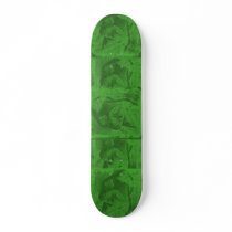 Green Reflections Skateboard - Customizable by colorimages Green Reflections Skateboard - Customizable