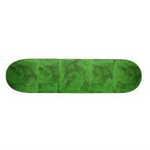 Green Reflections Skateboard - Customizable