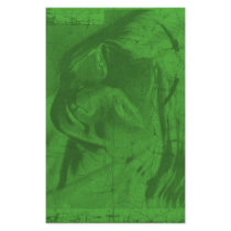 Green Reflections stationery