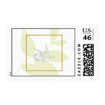 Green Religious Postage Stamp