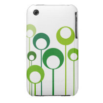 green retro dandelion Case-Mate Case casemate cases