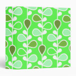 Green Retro Graphic Binder