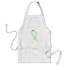 Green Ribbon Apron