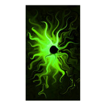 Green Ring of Fire print by SuzeeQ Green Ring of Fire print