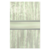 Green Ripples Customized Stationery