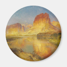 Green River of Wyoming - 1878 Magnet