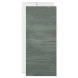 Green riveted steel texture rack card design