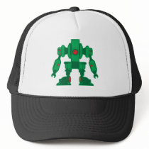 Green Robot hats by brev87 Green Robot hats