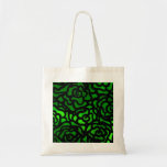 green rose tote bag