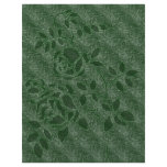 Green Roses Stencil Floral Scrapbook Paper Customized Letterhead