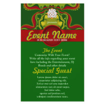 Green Royal Goddess Art Custom Event Flyer