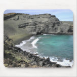 Green Sand Beach Mouse Pads