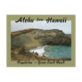 Green Sand Beach  of Hawaii Post Card