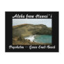 Green Sand Beach  of Hawaii Postcard