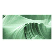 green_sandstone_scape photo greeting card