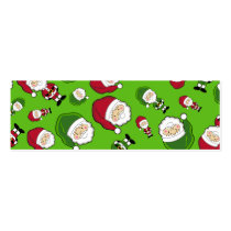 Green Santa Claus Bookmark business cards
