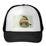Green Santa Trucker Hat