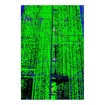 Green Scaffolding posters