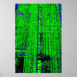 Green Scaffolding Posters