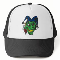 Green Scary Jester hats by emonation Green Scary Jester hats